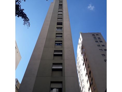Edifício pedra amarela rua:José Maria Lisboa n:826 jardins São Paulo pintura externa 